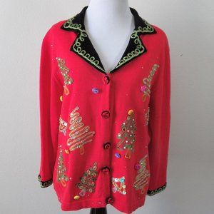 Jack B Quick Christmas Sweater, Christmas Trees